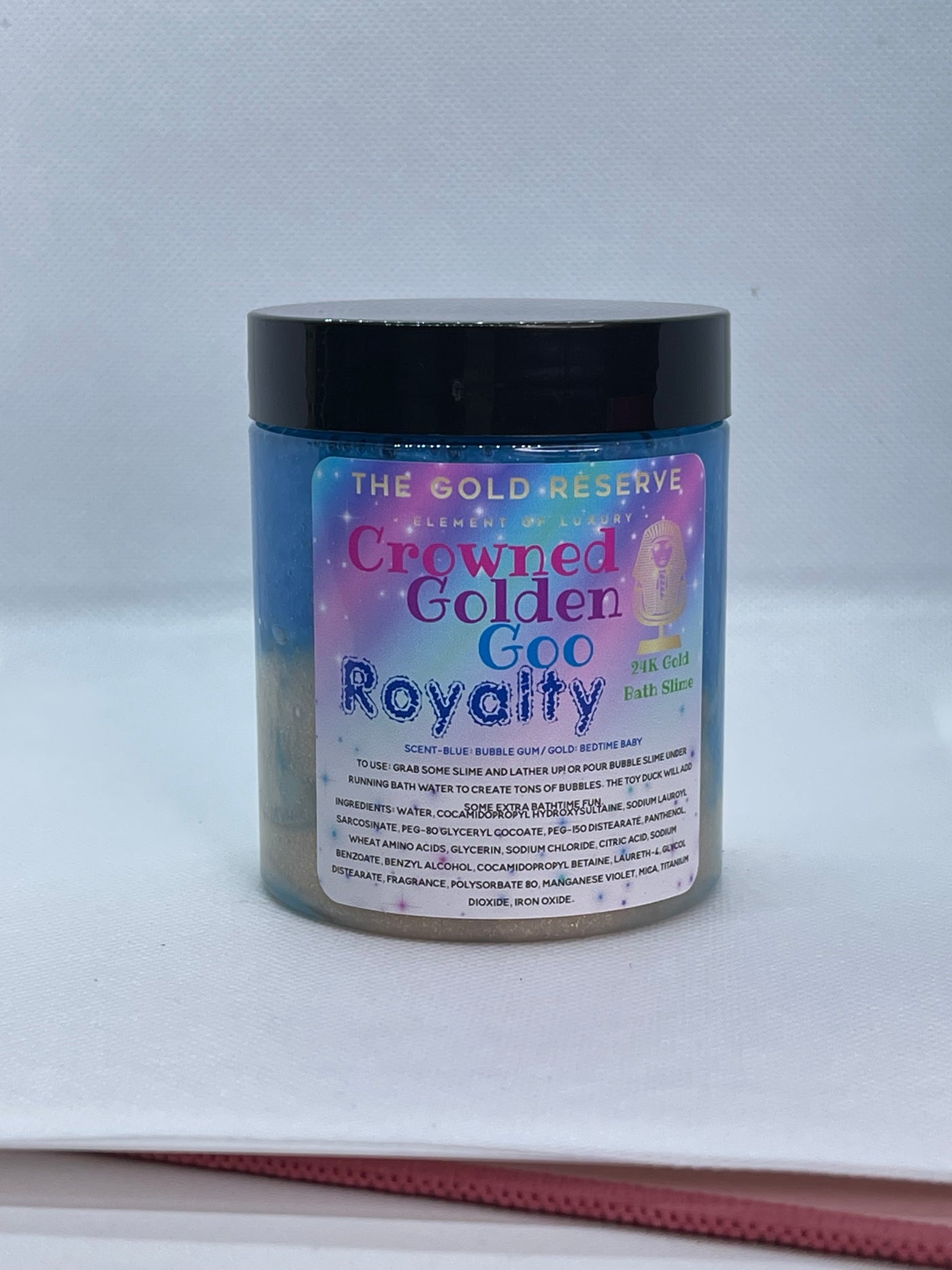 Crowned Golden Goo - 24k Gold Bath Slime Soap