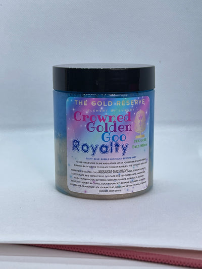 Crowned Golden Goo - 24k Gold Bath Slime Soap