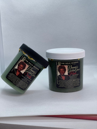 Nannies Golden Grow - 24 K Gold Scalp Invigorator